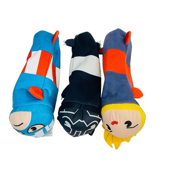 Zipper 3D Pencil Case Barrel Bundle Lot 3- Yoobi Kids School Play Art Craft - Picture 3 of 16